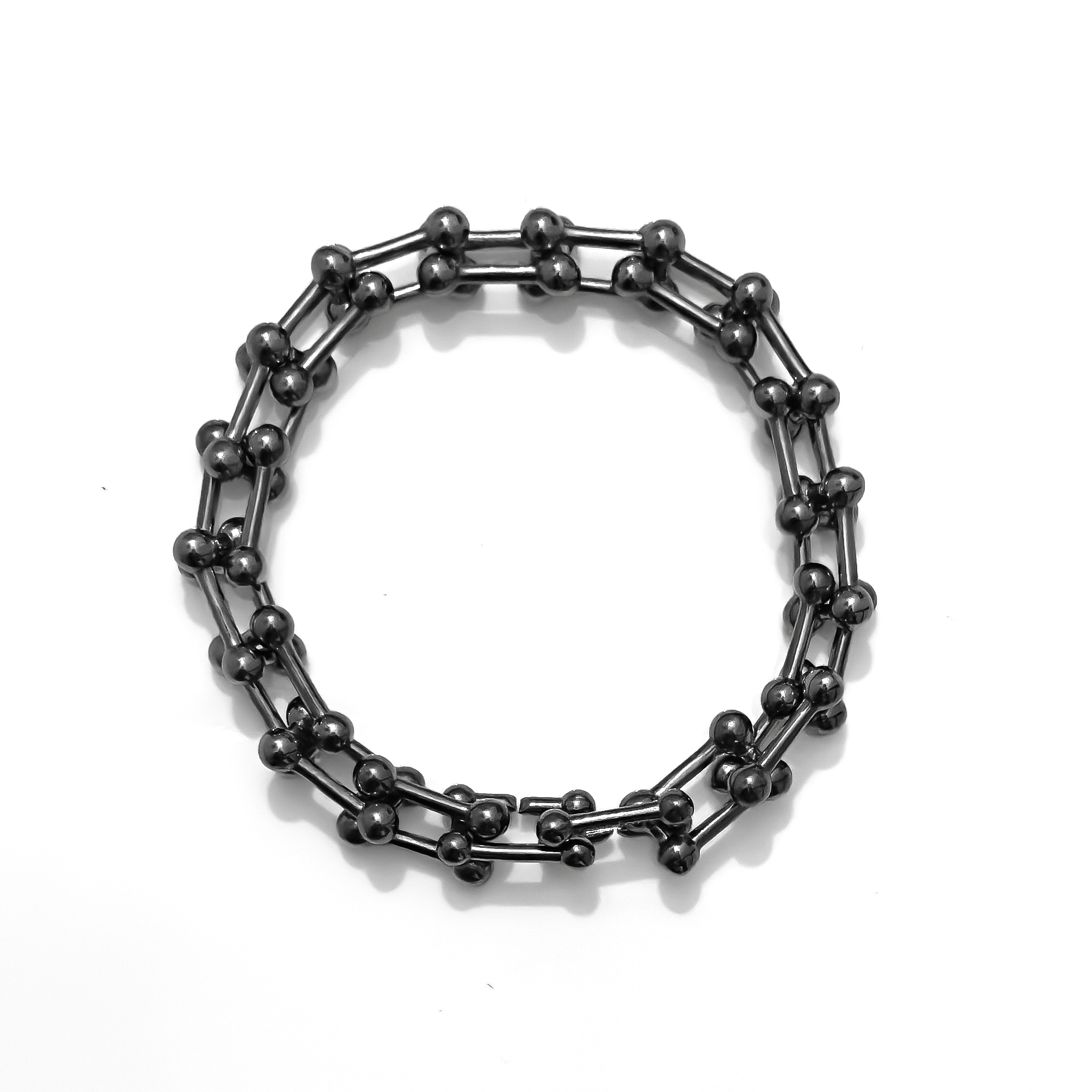 Link Bracelet Hematite - SvenNordin Co.