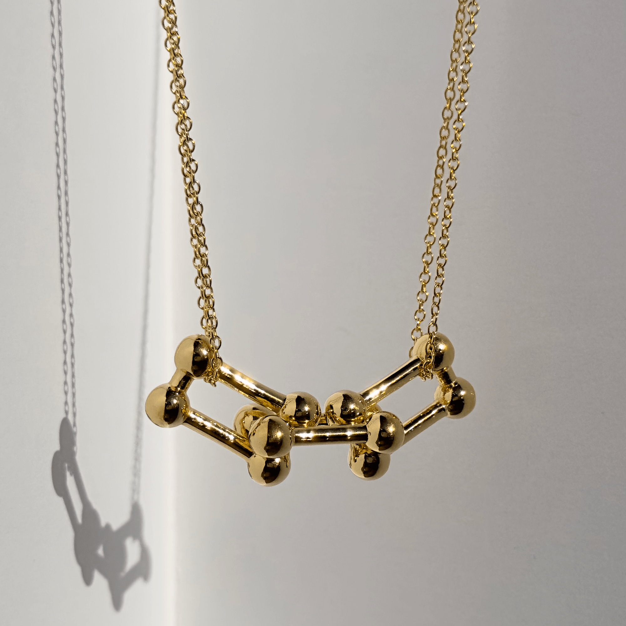 Triple Link Pendant 18k Gold - SvenNordin Co.